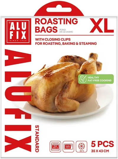 Plicuri de copt ALUFIX - XL, 35 x 43 cm, 5 buc