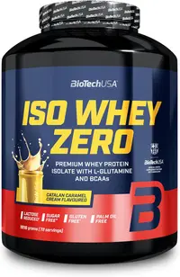 Iso Whey Zero, Caramel cremos catalan, 1816 g, BioTech USA