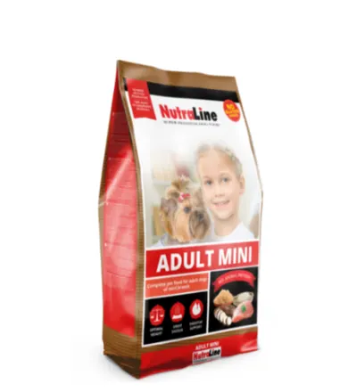 Nutraline Dog Adult Mini K 1 kg
