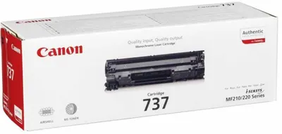 Cartuș toner Canon - CRG-737, pentru i-SENSYS MF210/220, negru