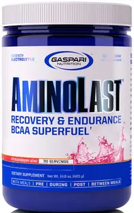 Aminolast, căpșună și kiwi, 420 g, Gaspari Nutrition