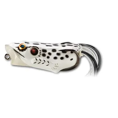 Broasca Live Target Hollow Body Frog Popper 5,5cm/11g Albino/white