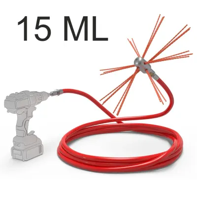 KIT curatare cos fum COBRA PRO - 15m