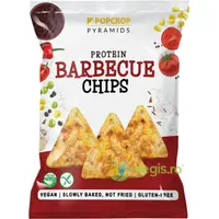 Chips-uri Proteice din Multicereale Coapte cu Aroma de Barbeque fara Gluten 60g