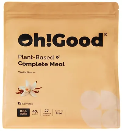 Complete Meal Shake proteic, vanilie, 1.5 kg, Oh!Good