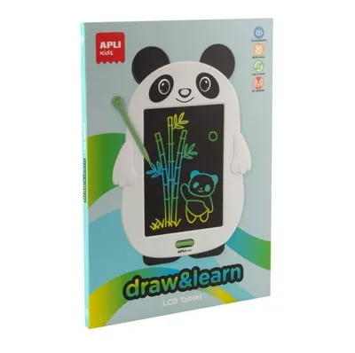 Tabletă de desen Apli - Ecran LCD, panda