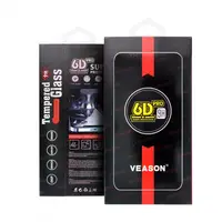 Folie de protectie Ecran Veason PRO pentru Samsung Galaxy A56 A566 / A36 A366, Sticla Securizata, Full Glue, 6D, Neagra