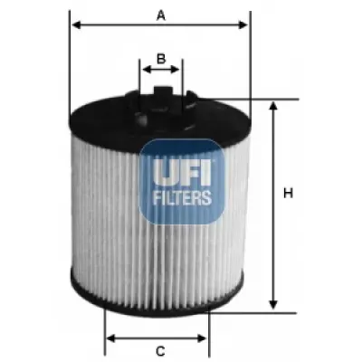 Filtru ulei UFI 25.199.00