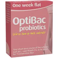 One Week Flat Probiotic, 7 pliculețe, Optibac