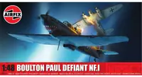 Model de asamblare Airfix Militar: Avioane - Interceptor britanic Boulton Paul Defiant NF.1 - New livery