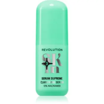 Revolution Skincare Clearly Clarify 10% Niacinamide Serum Clarifying Serum ser cu efect iluminator impotriva imperfectiunilor pielii