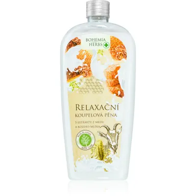 Bohemia Gifts Bohemia Herbs Honey & Goat Milk spuma pentru spalat 500 ml