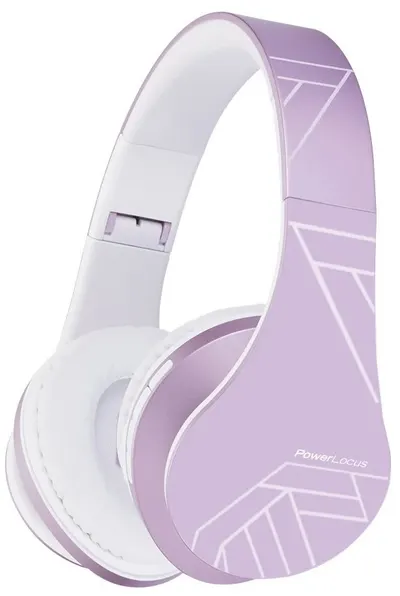 Căști wireless PowerLocus - P2, mov