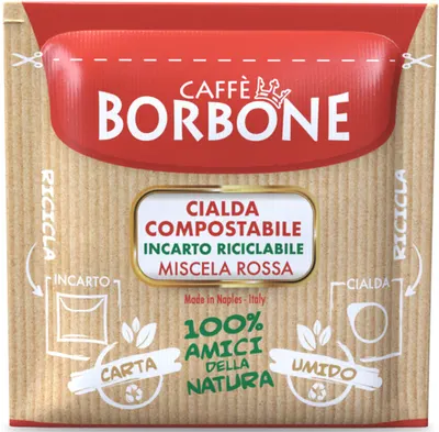 Cafea Borbone - Red, 50 buc e.s.e paduri în cutie