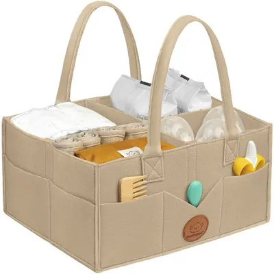 Organizator pentru accesorii de bebeluși KeaBabies - Bej