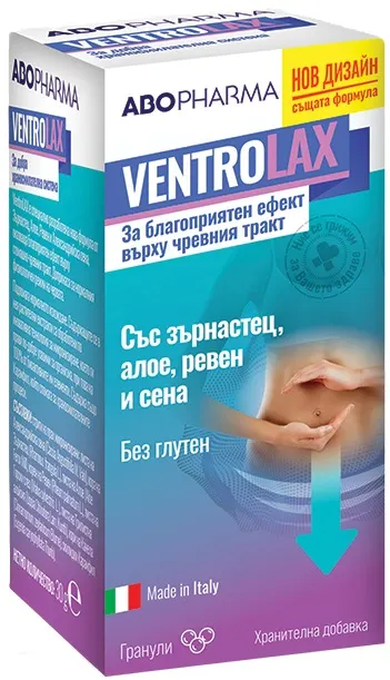 VentroLax Pentru un efect benefic asupra tractului intestinal, 30 g, Abo Pharma