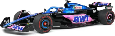 Model de colecție SOLIDO Curse: Mașini - Alpine A523 Blue P.Gasly Dutch GP (2023)