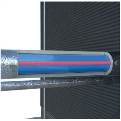 Cablu autoreglabil conducta MAGNUM Trace Micro <65°C, MTM-fluoropolimer - 17 W / m @ 10 ° C