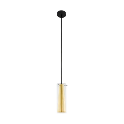 Lampa suspendata PINTO GOLD negru 220-240V,50/60Hz
