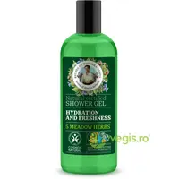 Gel de Dus Hidratant si Revigorant cu Extracte din 5 Plante de Camp 260ml