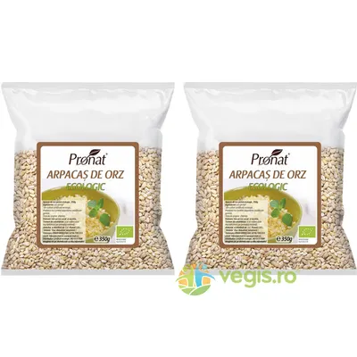Pachet Arpacas de Orz Ecologic/Bio 350g+350g