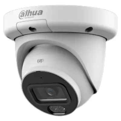 Camera dome IP Dahua IPC-HDW3449QM-S-IL-0280B, 4MP, 2.8mm, Smart Dual Light (IR/WL 50m), AI SMD 4.0 & SSA, WizSense, microfon, slot card, PoE, IP67