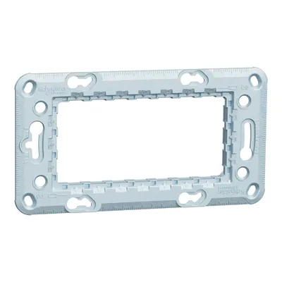 New Unica, rama fixare, zamak, 4 module un modul