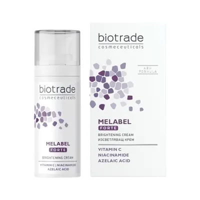 Crema depigmentanta cu actiune tripla Melabel Forte 50 ml, Biotrade