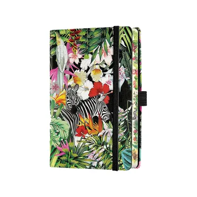 Carnet 13x21, 120 file, Castelli Eden Zebras