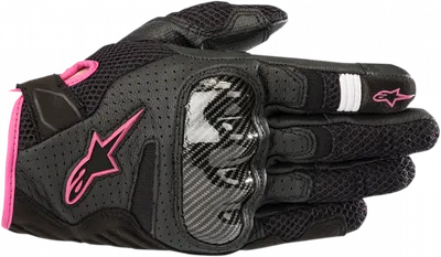 Manusi Alpinestars Stella SMX-1 Air V2 culoare Negru Fuchsia marime M