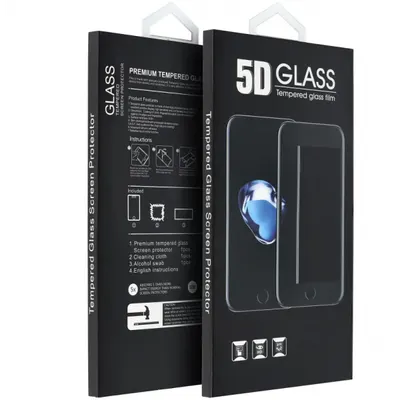 Folie de protectie Ecran OEM pentru Samsung Galaxy A57 5G, Sticla Securizata, Full Glue, 5D, Neagra