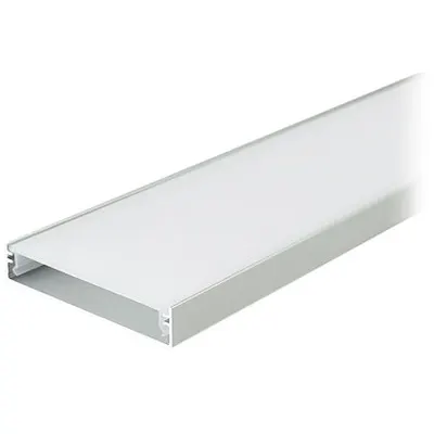Profil aluminiu pentru banda LED 2M 50MM x 10MM - argintiu V-TAC SKU-24102
