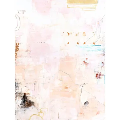 Tablou pictat manual pe pânză 88x118 cm Small Notes – Malerifabrikken