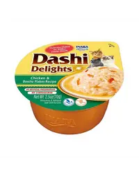 INABA Cat Dashi Delights hrana pisica pui si ton skipjack 70 g