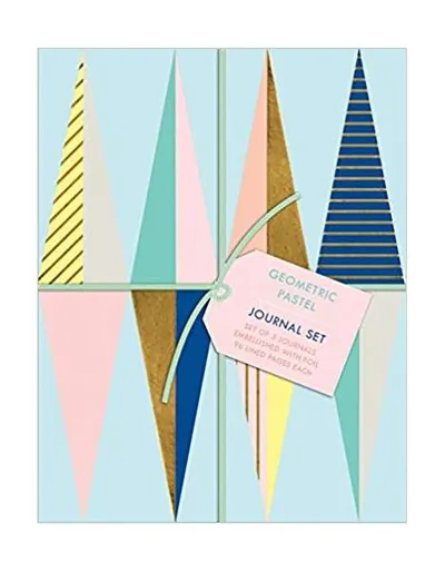 Geometric Pastel Journal Set - Paperback - ***