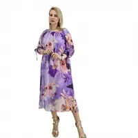 Rochie dreapta tip matase Mariana 14