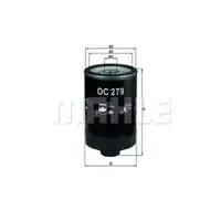 Filtru ulei MAHLE ORIGINAL OC 279