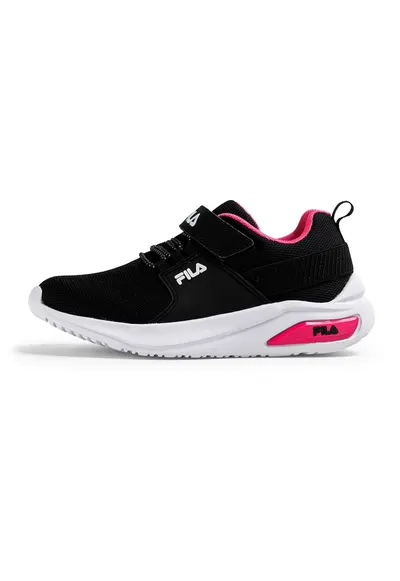 Pantofi sport de plasa cu velcro Upspark - Alb/Negru/Roz