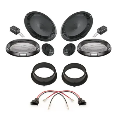 Pachet difuzoare auto Audison Prima dedicat usi spate Audi A4 2007-2015, RMS 100 W
