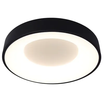 Plafoniera Lind LED 32W 4000K IP20, negru, Erste