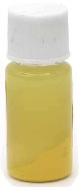 Colorant de rășină Em Art - Efect înghețat, galben, 10 ml