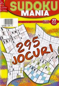 Sudoku Mania Nr. 77 / 2026 - Paperback brosat - ***