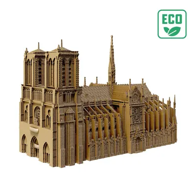 Puzzle 3D din carton