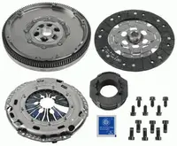 Set ambreiaj cu volanta masa dubla si rulment (228mm) AUDI A3; SEAT ALTEA, ALTEA XL, LEON, TOLEDO III; SKODA OCTAVIA II; VW EOS, GOLF PLUS, GOLF V, JETTA III BEETLE, PASSAT 2.0 2.5 intre 2003-2010