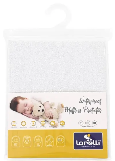 Protectie impermeabila pentru saltea si carucior Lorelli - 60 x 120 cm