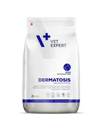 Hrana dietetica pentru caini cu afectiuni dermatologice Vet Expert Dermatosis Dog, carne de somon si cartofi, 2 kg