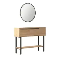 Masuta de toaleta ON12-S, nuc, 100x29,5x76 cm
