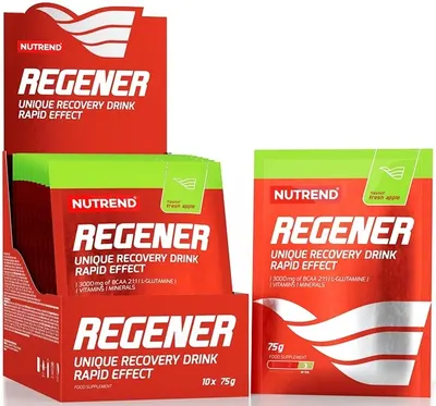 Regener, Fresh apple, 10 pliculețe, Nutrend
