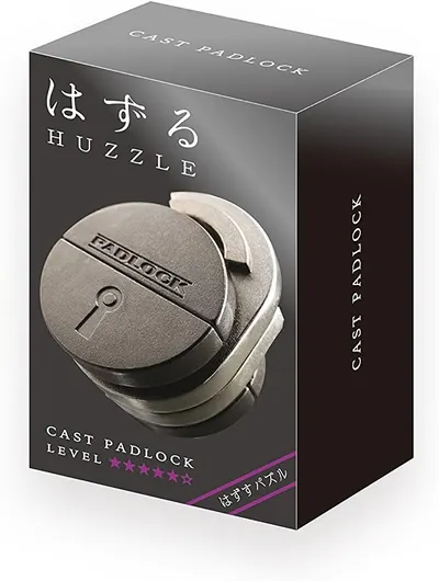 Puzzle metalic logic Hanayama - Cast Puzzle Padlock Huzzle