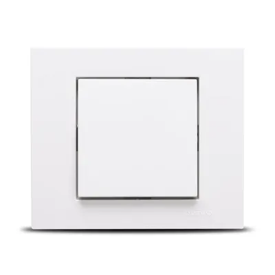 Intrerupator ST Alb Ovivo Grano, 400-010200-200